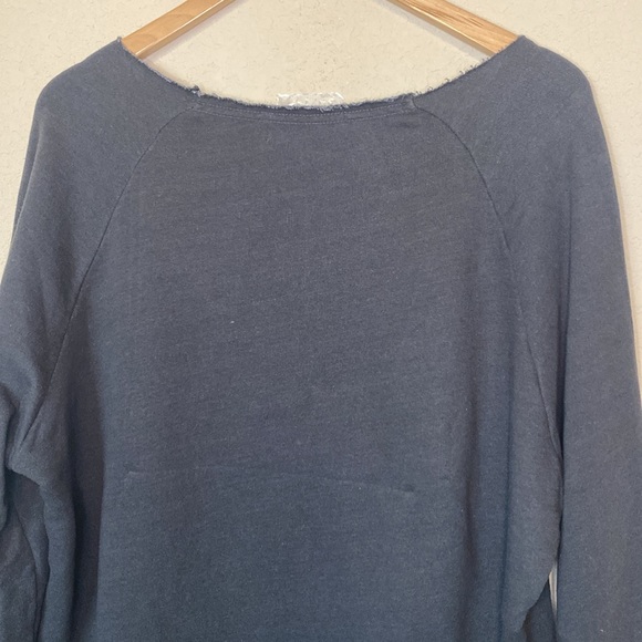 Revolve WildFox I NEED COFFEE Oversized Gray Sweater S - Picture 10 of 10